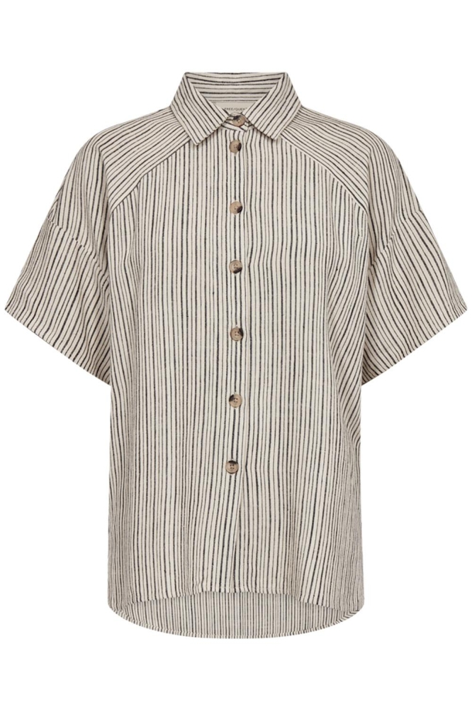 FQLAVARA SHIRT 204038 MOONBEAM W. BLACK